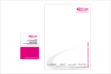 Westcam Corporate Design (Briefpapier, Visitenkarten)
